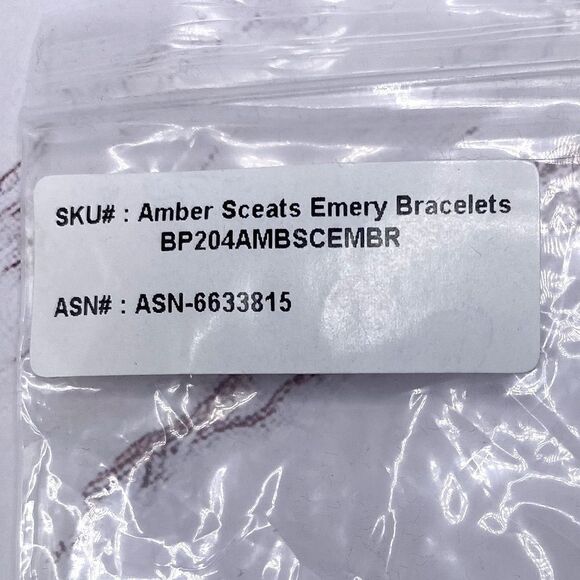 NWT AMBER SCEATS GOLD CURATEUR Cuff Bracelet. 24K Gold Plated. NWT New w/Dustbag - Picture 8 of 8